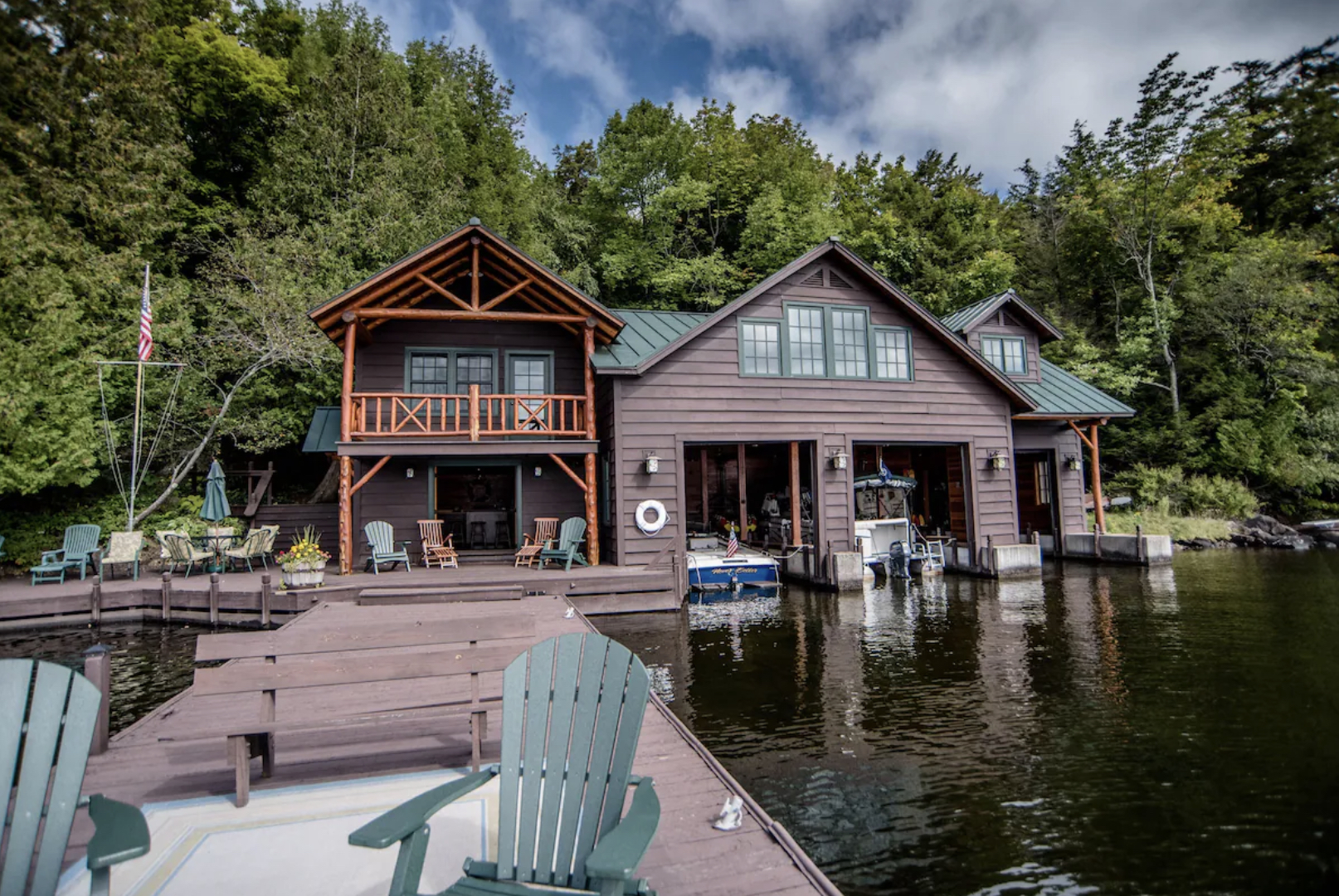 Boathouse exterior